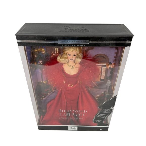 Vtg 2001 Hollywood Cast Party Barbie 50825 NRFB Hollywood Movie Star Collection - Picture 7 of 7
